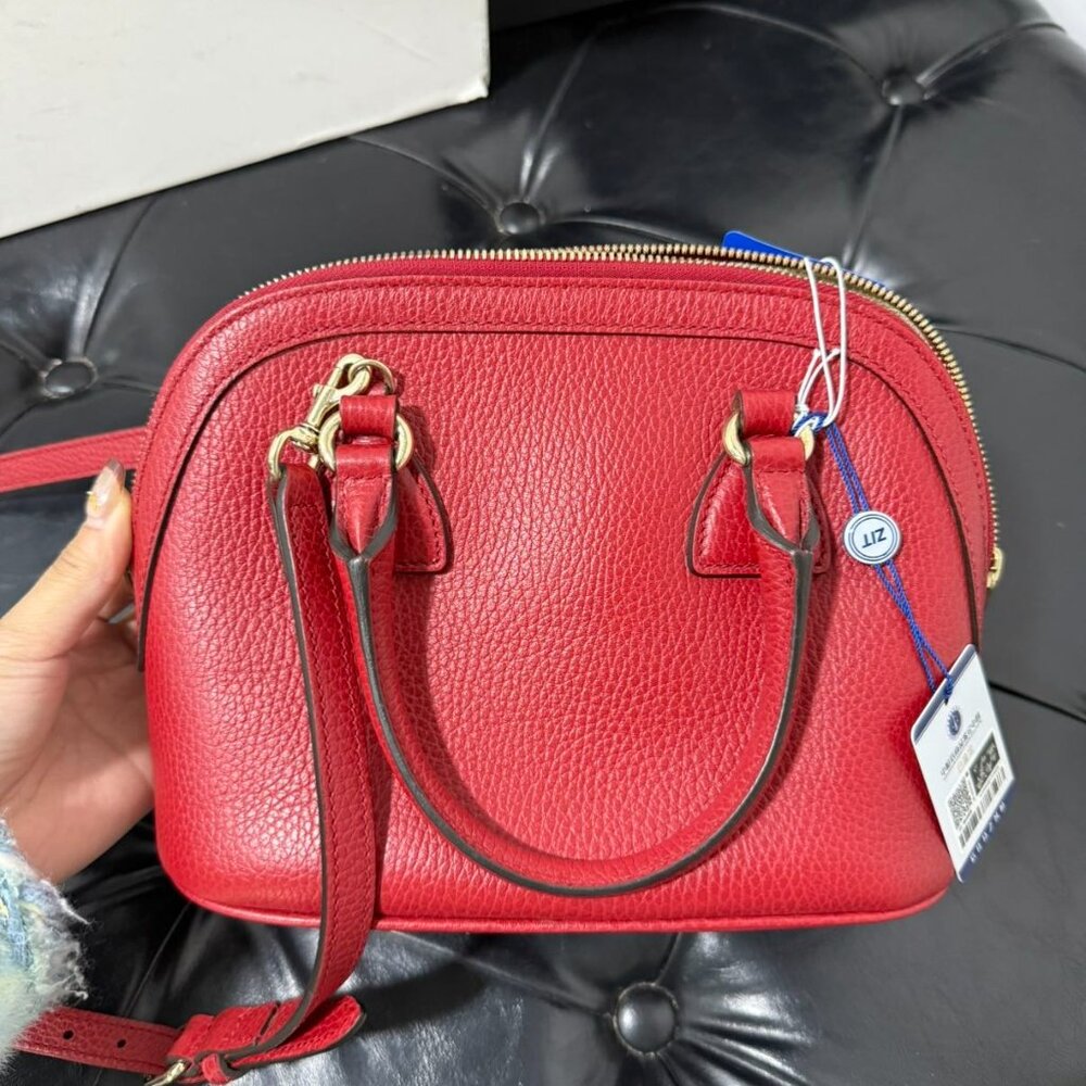 Dôme leather handbag Gucci - Picture 2 of 6